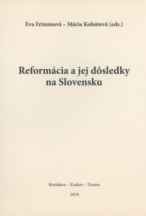 Eva Frimmov - Mria Kohtov (eds.) - Reformcia a jej dsledky na Slovensku